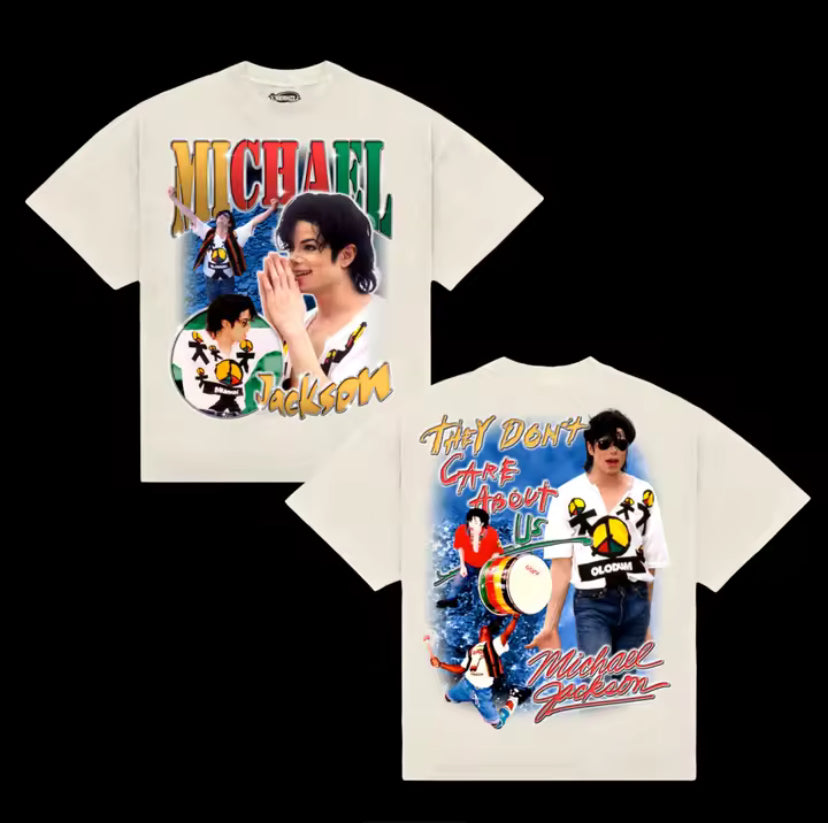 Micheal Jackson “They don’t really care about us” Inspired T-shirt