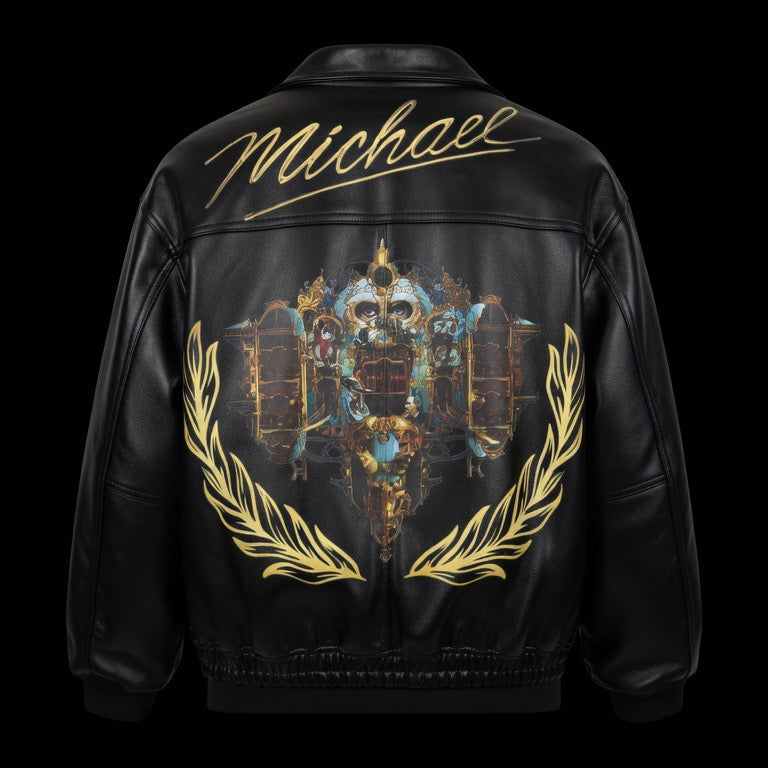 Micheal Jackson Premium Leather Jacket. [RAFFLE]