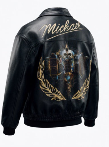Micheal Jackson Premium Leather Jacket. [RAFFLE]