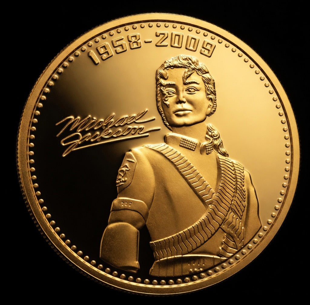 Micheal Jackson Collectors Coin